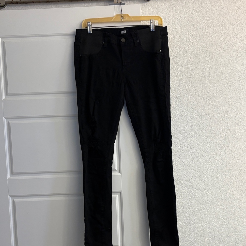 PAIGE Black Women Jeans Jeggings
